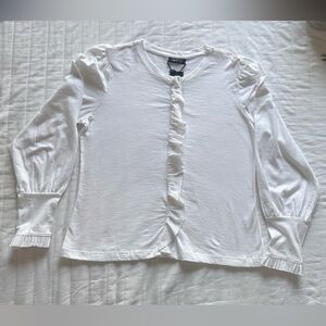 APNY White long Sleeve Top - Size S